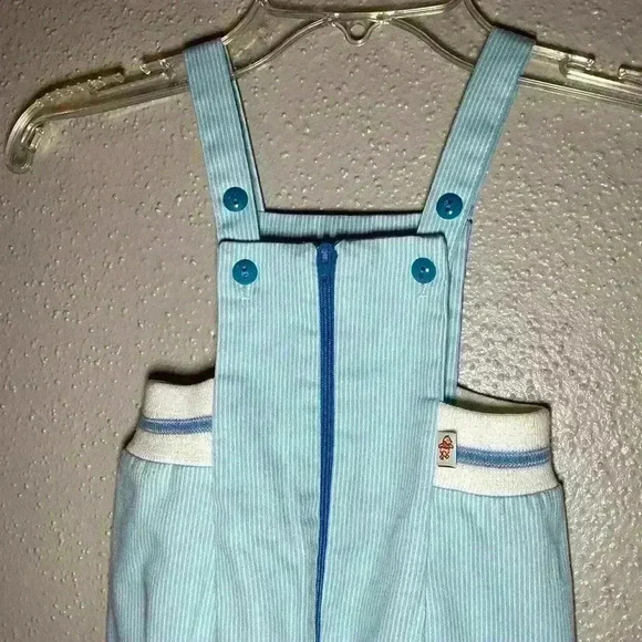 Winnie The Pooh Disney Vintage Embroidered Denim Jean Bib Overalls - Picture 5 of 5